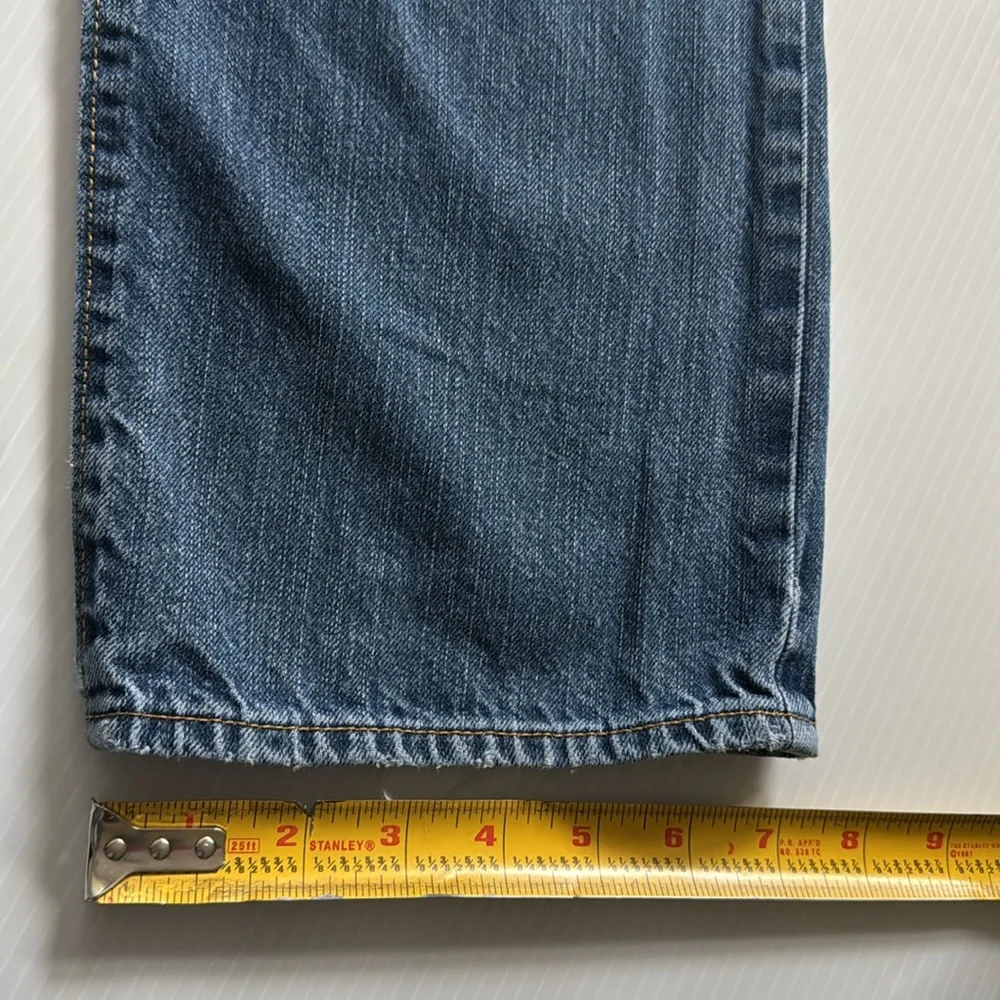 Old Navy straight leg blue jeans.  Boys size 16